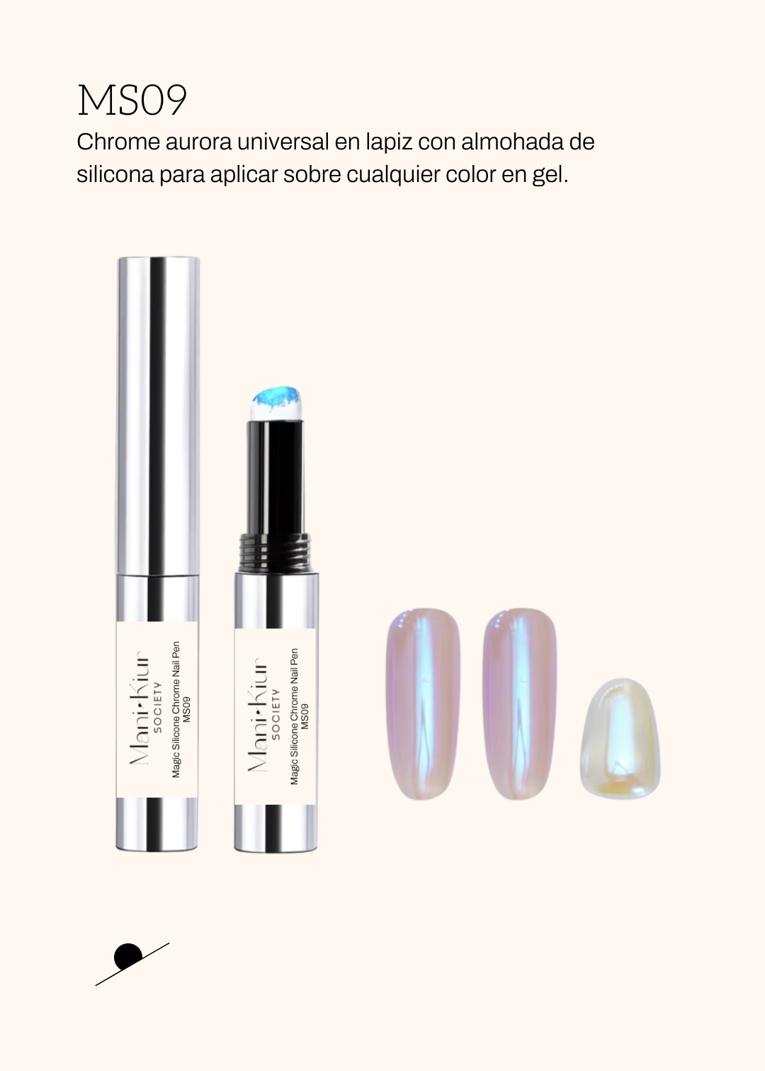Magic Silicone Chromes Nail Pens