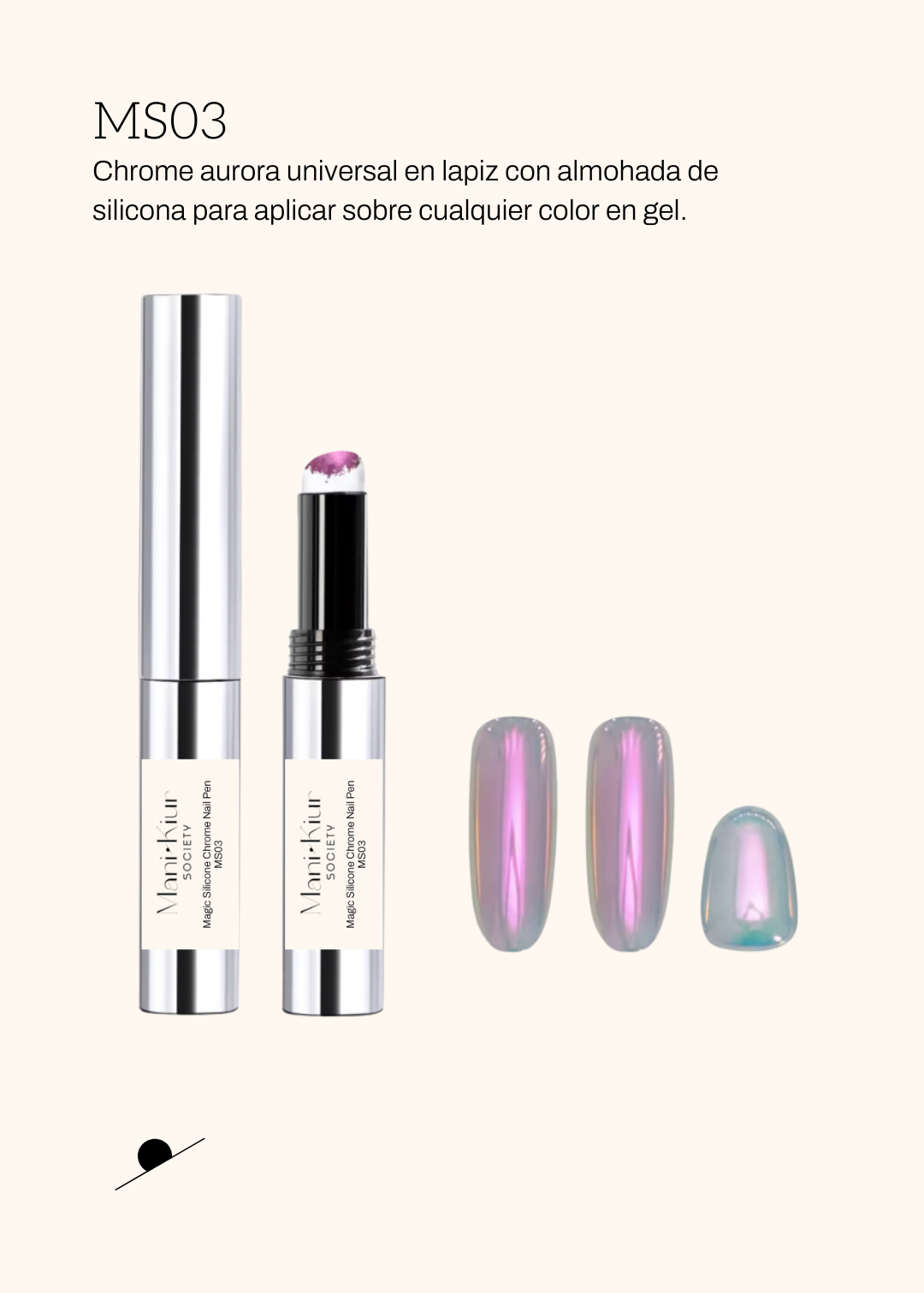 Magic Silicone Chromes Nail Pens