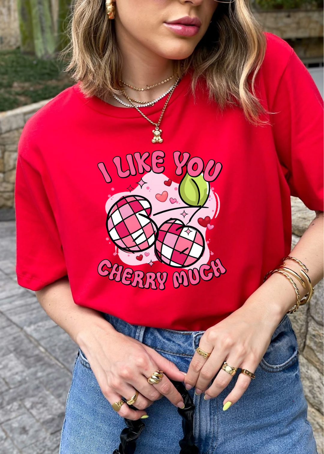 I Like You Cherry Much T-Shirt