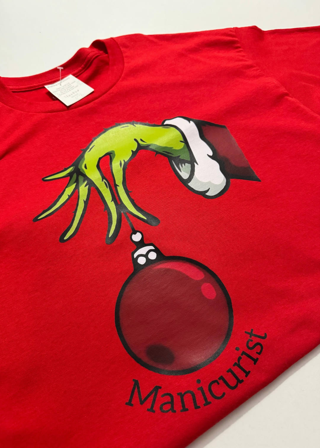 Grinch Ball Manicurist T-Shirt