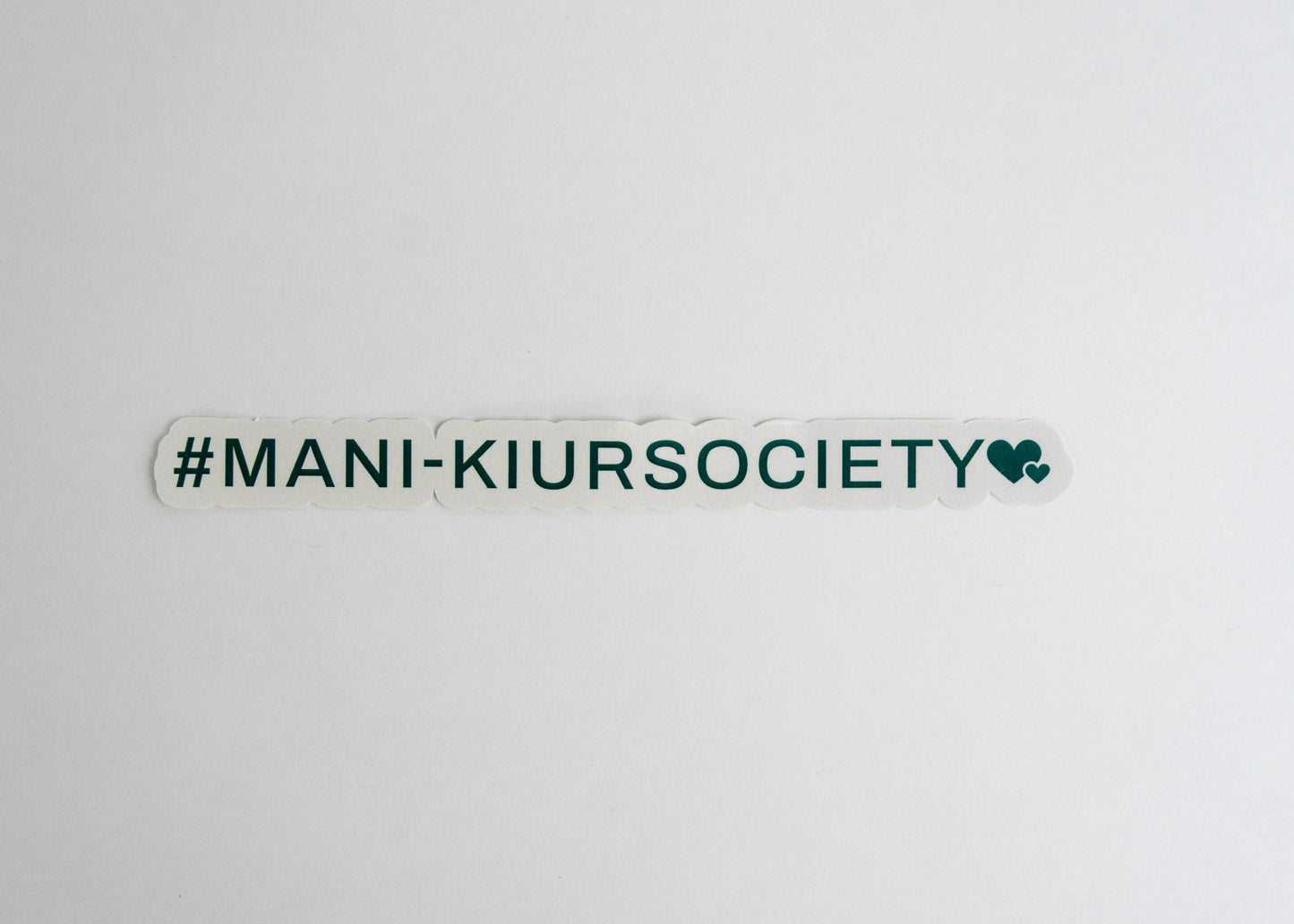 #mani-kiursociety Sticker