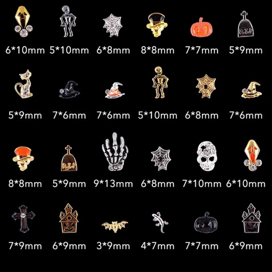 Halloween Charms Box (300 pieces)