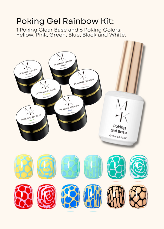 Poking Gel Rainbow Kit
