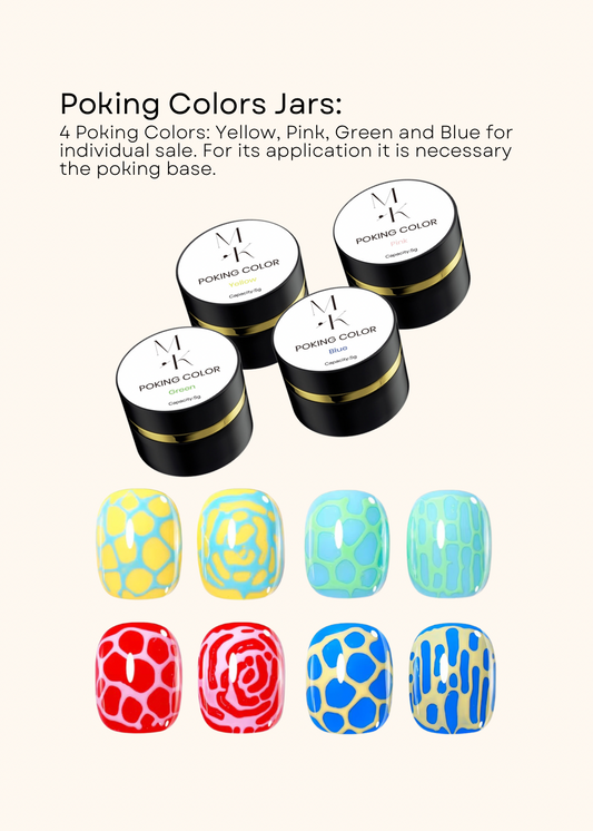 Poking Colors in Jars