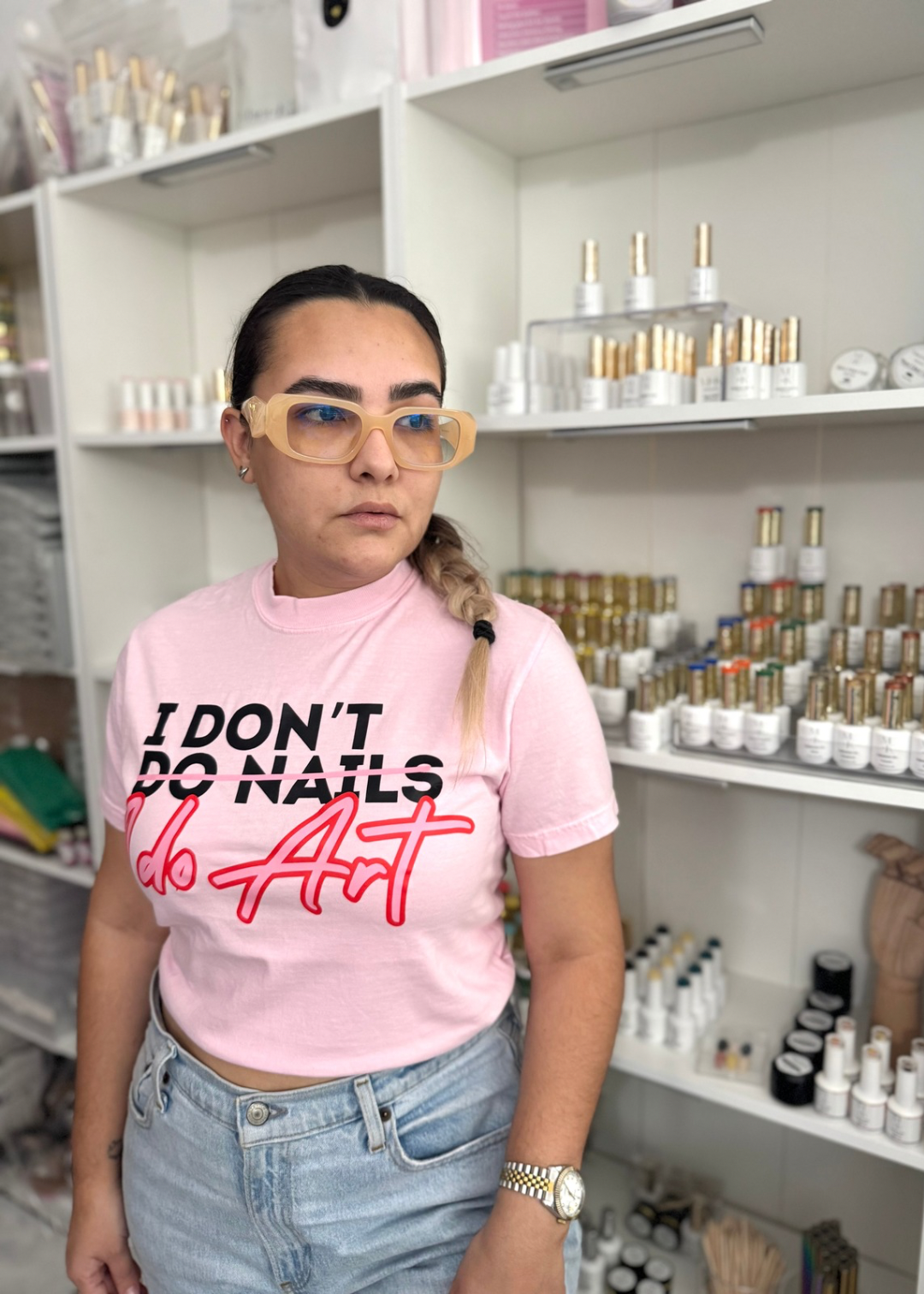 I Don’t Do Nails I do Art T-Shirt