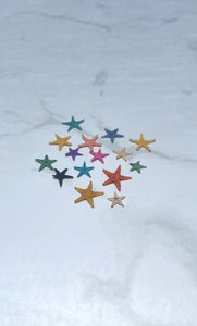 Mini Colored Sea Stars (15 pieces)