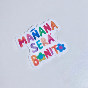 Mañana Será Bonito (Sticker)