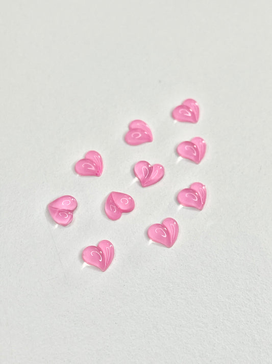 Pink Peach Heart 3D