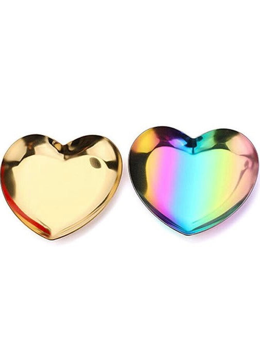 Heart Metal Plate